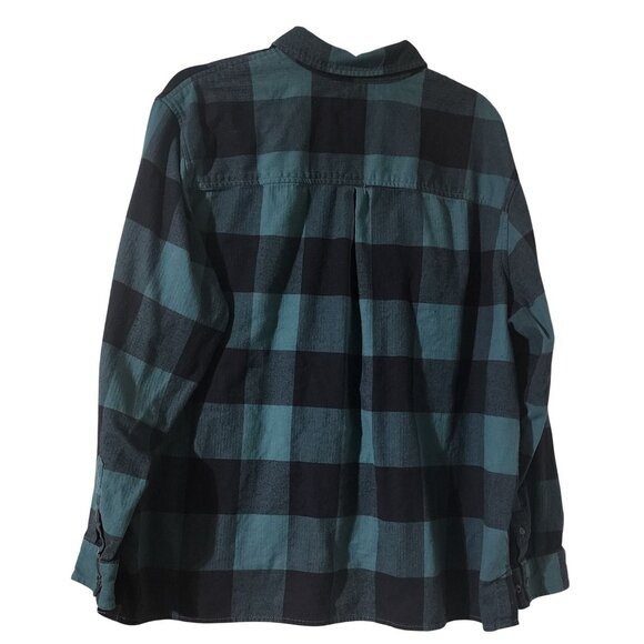 Carhartt Womens Rugged Flex Plaid Long Sleeve Button-Up Shirt XXL Loose Fit - Picture 2 of 5